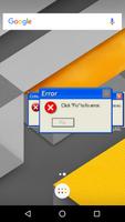 Error Windows XP Plakat