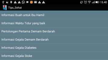 Buku Tips Sehat تصوير الشاشة 3