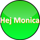 Hej Monika Button icône