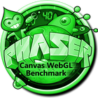 Phaser Canvas WebGL Benchmark icon