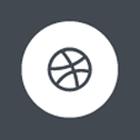 Dribbble Browser ikon