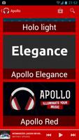 Theme Apollo Red Affiche