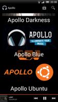 Theme Apollo Ubuntu الملصق