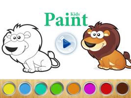 Сoloring book / Kids Paint Poster