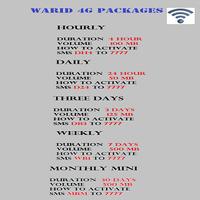 3G and SMS Packages Rates Pak 스크린샷 2