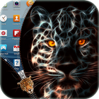 Leopard Zipper Lock icon
