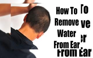 Remove Water From Ears Plakat