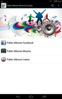 Pablo Alboran Musica & Letras Affiche