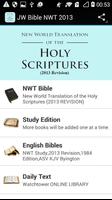 1 Schermata JW Bible NWT 2013