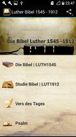 Luther Bibel 1545 - 1912 poster