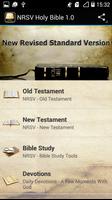 NRSV Holy Bible 1.0 Affiche