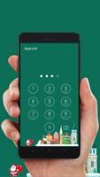 برنامه‌نما Applock Theme Christmas Tree عکس از صفحه