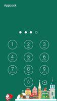 Applock Theme Christmas Tree captura de pantalla 3