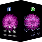 Green Applock Theme Flower icon