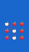 Green AppLock Theme Red Apple captura de pantalla 2