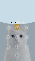 AppLock Theme WhiteCat ảnh chụp màn hình 1