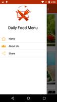 Daily Food Menu اسکرین شاٹ 3