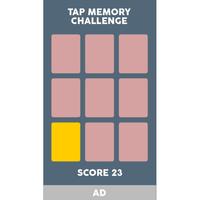 Tap Memory Challenge Poster
