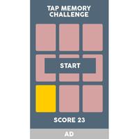 Tap Memory Challenge captura de pantalla 1