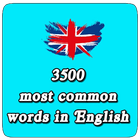 3500 mots en anglais icône