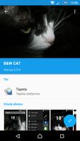 Black&White Cat XpTheme imagem de tela 3