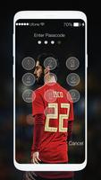 Screen Lock para fans de Isco captura de pantalla 2
