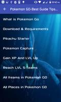 Guide Pokemon Go-Tips,Tricks تصوير الشاشة 2