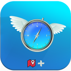 Fly GPS-icoon
