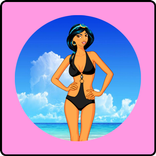 ”لعبة تلبيس الجميلة ياسمينة