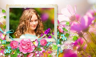 Flower Photo Frames ポスター