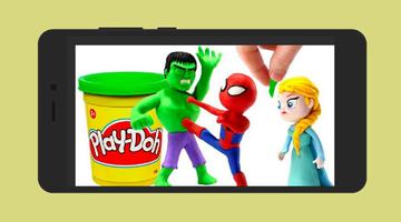 Superhero Fun Kids Stop Motion Affiche