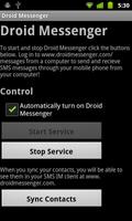 Droid Messenger پوسٹر