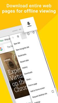 Google Chrome: Fast & Secure apk screenshot