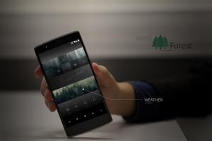 Misty Forest Theme syot layar 2