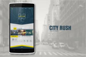 City Rush Theme for Zooper plakat