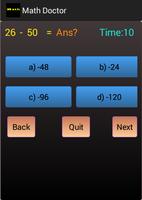 Math Doctor captura de pantalla 1