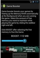 Game Booster تصوير الشاشة 1