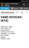 برنامه‌نما Aviation Dictionary Offline عکس از صفحه