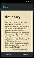 Dictionary English capture d'écran 2