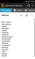 Synonyme français screenshot 1