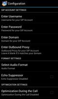 AndroidVoip captura de pantalla 2
