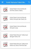 Kode Rahasia Paket Murah Telkomsel скриншот 1