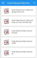 Kode Rahasia Paket Murah Telkomsel скриншот 2