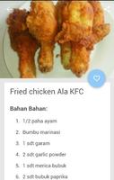 Resep Fried Chicken Kentaki Ekran Görüntüsü 2
