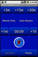 Minute Manager (Free) Cartaz