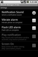 Minute Manager (Free) imagem de tela 1