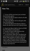 SMS Blocker - Calls Blacklist capture d'écran 2
