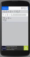 Calculator+ blue free capture d'écran 2