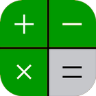 Calculator+ green free icône
