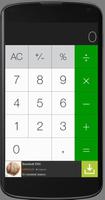 Calculator+ green free Affiche